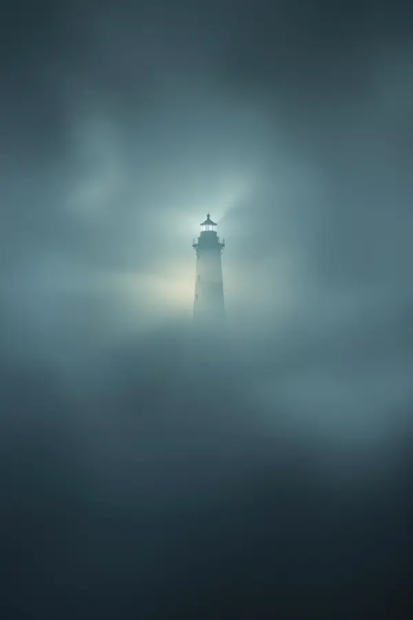 《雾中灯塔》电影海报 - 小小影院